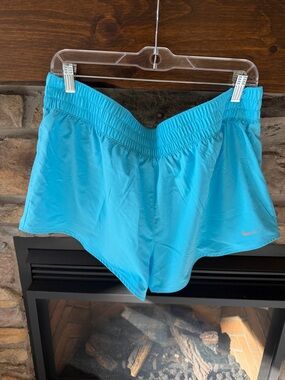 Nike Aqua/Turquoise Running Shorts